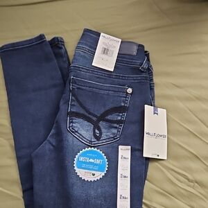 Wallflower Blue Skinny Jeans with Stretch